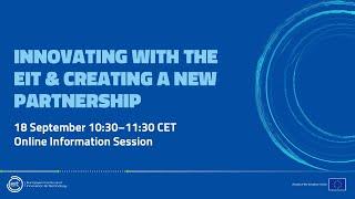 EIT Water: Webinar 1