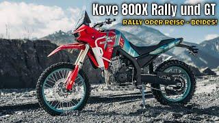 2025 Kove 800X Rally & GT: Abenteuer pur auf 2 Rädern | Details zur China-Waffe