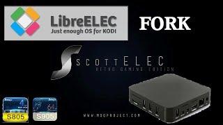 ScottELEC - LibreELEC 8 KODI-17 FORK MXQ S805 S905 Retrogaming System