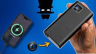 Power Bank w/ Hidden 2K Spy Camera & Night Vision Review