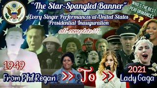 1949-2021 | Every Performances of the National Anthem at US Presidential Inauguration