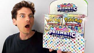 The Pokémon Prismatic Evolutions Booster Box