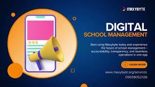 Maxybyte School Management App Demo