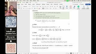 Why 1 Times 0 Equals 0 and What is a Subspace?  You don't understand math yet!