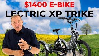 Foldable Electric XP Trike by Lectric