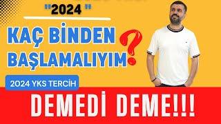 Tercih Yaparken Kaç Bin Sıralamadan Başlamalıyım? | YKS Tercih