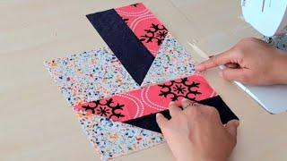 You Won't Believe What This Quilt Block Can Do. Very Creative Technique .