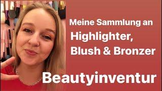 Beautyinventur | Meine Sammlung an Highlighter, Blush & Bronzer