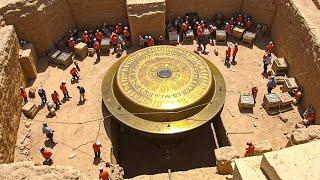 Researchers Discovered A Golden Lid Buried Underground In Egypt No Official Records Of Existence