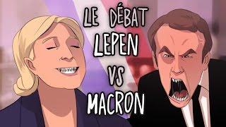 Résumé du débat Lepen VS Macron - ACTU ANIMÉE #13