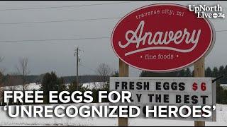 Michigan farm offers 12,000 free eggs to 'unrecognized heroes'