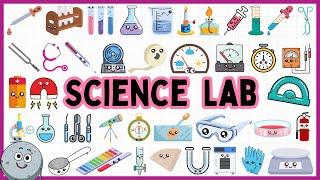 56 Science Laboratory Equipment Names for Kids - Learn Lab Equipment for Children