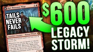 TAILS NEVER FAILS! $600 Budget Legacy Ruby Storm Combo (No Reserved List) | Magic: The Gathering MTG