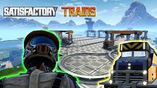 The FASTEST and Simplest Guide to TRAINS in SATISFACTORY!