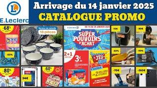 catalogue LECLERC du 14 au 25 janvier 2025  Arrivage du jour  Promos deals maison cuisine pub