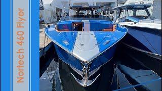 Nortech MC46 Hottest Boat at FLIBS 21????? It's incredible.... Full Walkthrough