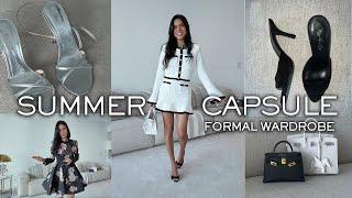 Summer Capsule Wardrobe : Timeless Summer Outfits | Maria Teresa Lopez, Hermes, Zimmermann