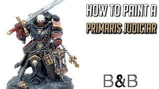 How to paint a Judiciar (Indomitus)