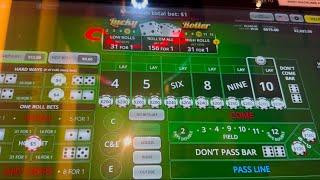 $2,700 MAX BET! How Many Hits Can We Get? Bubble Craps!