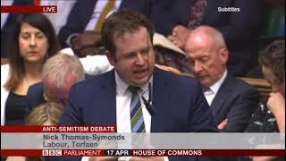 John Mann anti-Semitism speech