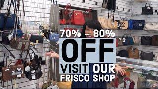 America's Biggest Closet in Frisco, Texas l Dallas Designer Handbags REVIEW |PRE-OWNED