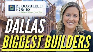 Meet the BIGGEST Home Builders in Dallas | Bloomfield Homes Exposed!