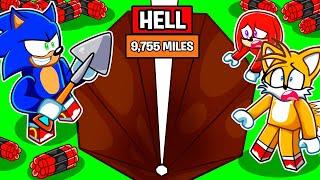 Digging To HELL With 9,283,219 BOMBS With MY FRIENDS...