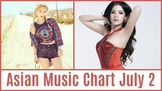 ASIAN MUSIC CHART July 2016 Week 2