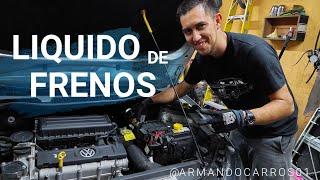 Como purgar frenos y cambiar el liquido de frenos de un automóvl | Armando Carros