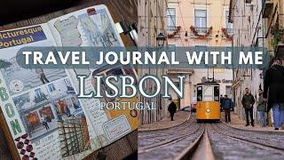 ️Lisbon in 48 Hours  A Scrapbook Travel Journal