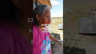 13,000 Navajo Nation families live off the electrical grid. Now, some are getting power lines.