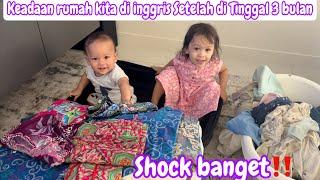 SHOCK BANGET ‼️ KEADAAN RUMAH KITA DI INGGRIS SETELAH 3 BULAN DI TINGGAL