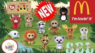 Зоопарк Бинни Бу Хэппи Мил Май 2017  Happy Meal Beanie Boos 2017