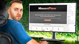 Live SMMA Lead Generation & Building a Website From Scratch - Masonflow Ep.2