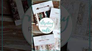 Products showcase - romantic collections in Mintay Papers