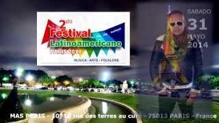 Vanny Jordan presente en el Festival Latinoamericano Paris 2014