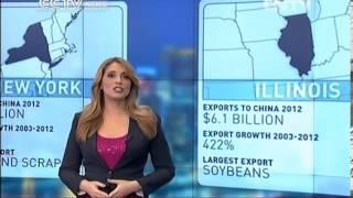 Top 5 US states exporting the most goods to China