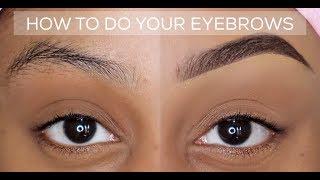 HOW TO: QUICK AND EASY EYEBROW TUTORIAL | BEGINNER FRIENDLY | UPDATED BROW ROUTINE