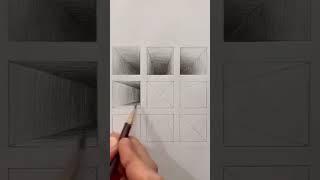 Turn Simple Boxes into Mind-Blowing 3D Art! #3dart #illusionart #pencildrawing #arttutorial