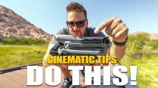 How I get cinematic DJI Air 3 footage | Super Easy