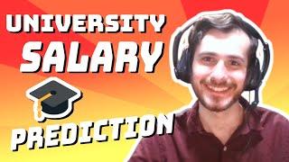 University Salary Prediction (Model Selection) - Data Every Day #240