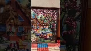 Усадьба#вышивкабисером #хобби #природа
