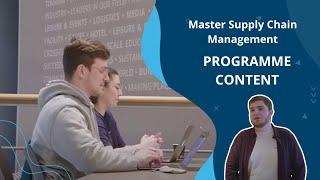 Master Supply Chain Management | Programme content | Breda University (AS)