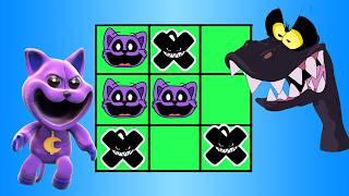 Catnap vs Alphabet Tic Tac Toe Puzzle Game - Smiling Critters