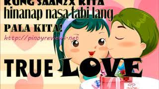 English and Tagalog  Love Quotes, Banats