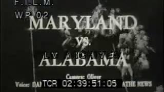1953 #11 Alabama at #2 Maryland