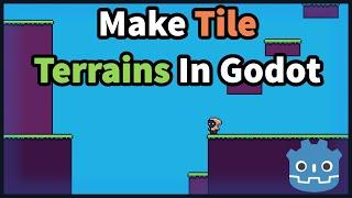 Make Tile Terrains for Platformers in Godot 4