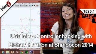 USB Micro Controller hacking with Richard Harmon at Shmoocon 2014, Hak5 1525.1