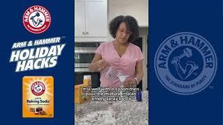 Arm & Hammer Baking Soda Holiday Hack | Bathroom Air Freshener