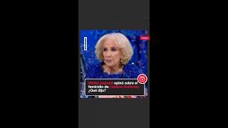 ⭕ Mirtha Legrand opinó sobre el femicidio de Catalina Gutiérrez